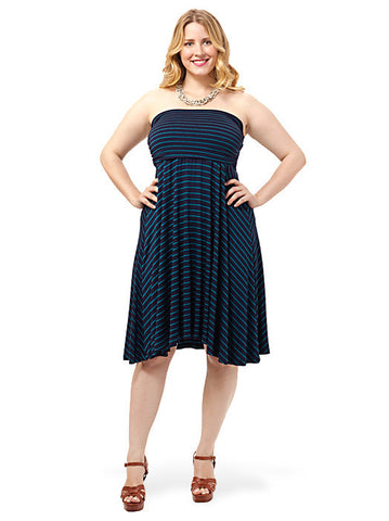 Caleigh Convertible Skirt & Dress In Navy