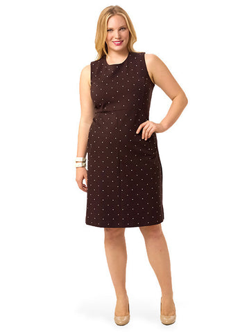 Pattern Ponte Dress