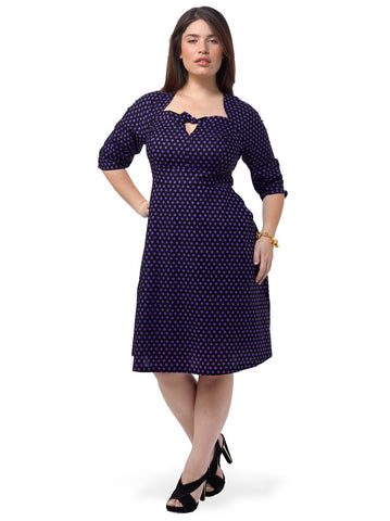 Rita Dress In Polka Dots