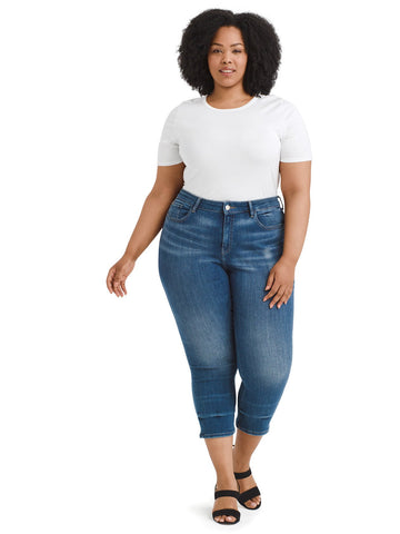 Crop Santiago SBN Straight Jeans