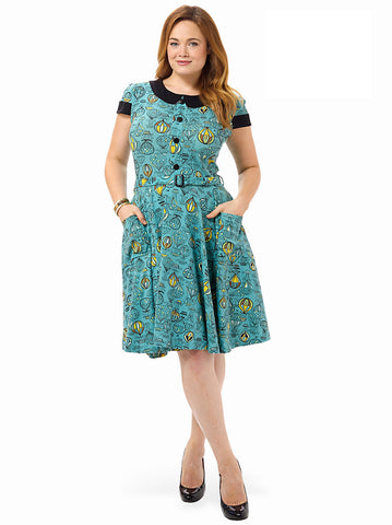 Jane Dress In Up & Away Print