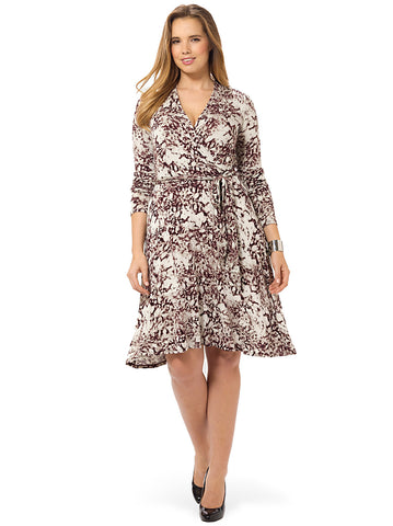 Cloud Atlas Wrap Dress