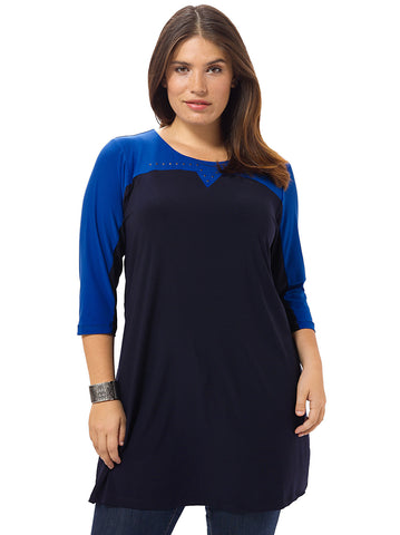 Vessica Tunic In Blue