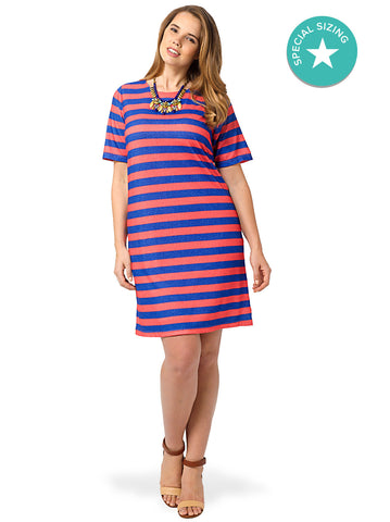 Striped Shift Dress