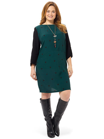 Jade Dress In Green