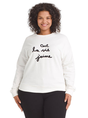 C'est La Vie J'aime Sweatshirt