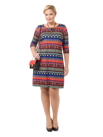 Cozumel Printed Shift Dress