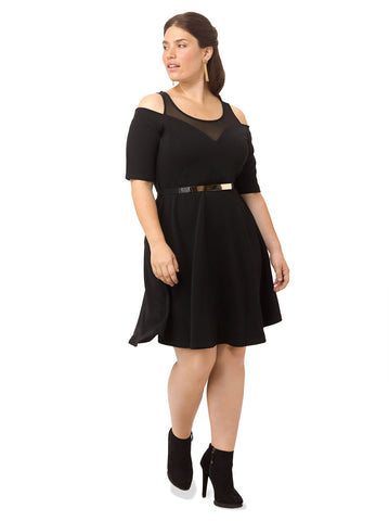 Noir Swing Dress