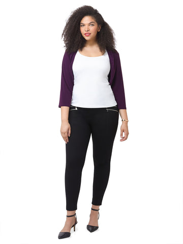 Sydney Shrug In Plum