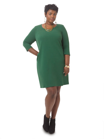 Flavia 3/4 Sleeve Dress