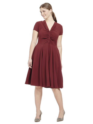 Rosina Dress In Red