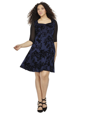 Navy Midnight in Paris Dress