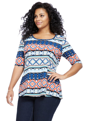 Thea Tunic In Aztec